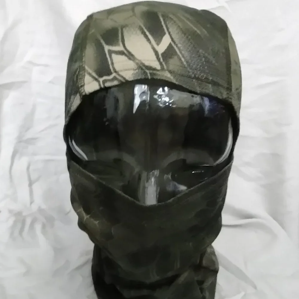 **NWOT** Tactical Camouflage Balaclava Hunting Fishing Face Mask Scarf Headwear